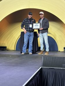 crest precast concrete receiving 30 year NPCA plaque